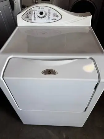 Maytag dryer electric large capacity works great. Extra for delivery s