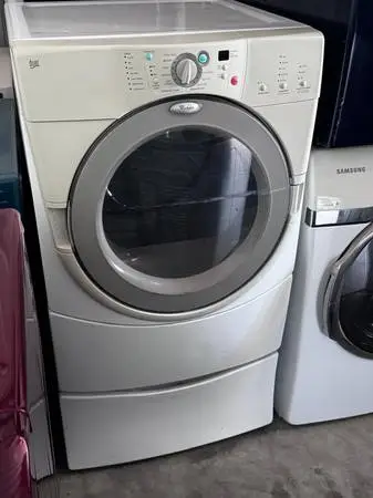 Great Whirlpool front load dryer electric large capacity