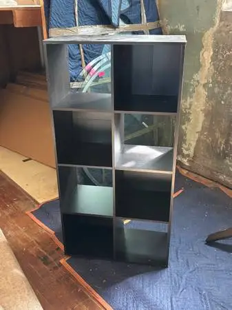 Brown Shoe Cubby, Bookcase or Decorative Shelving