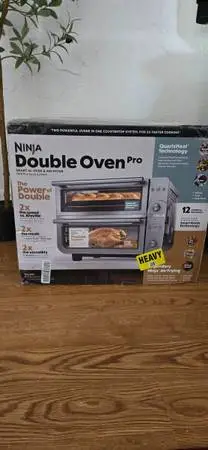 Ninja Double Oven Pro Smart XL, 12-in-1 - new in box