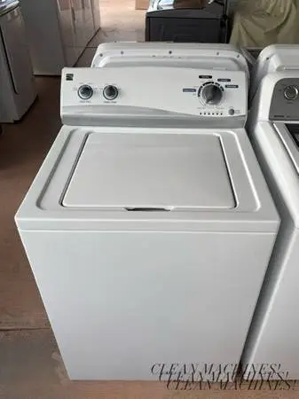 Kenmore Washer CLEAN MACHINES!