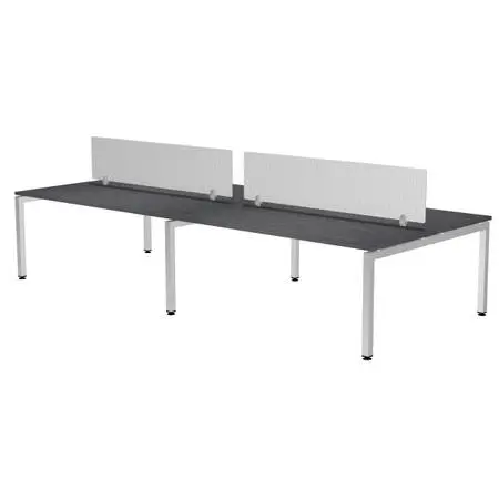 4 Person 144wX60d Collaboration Desk w/Option Privacy Screen MSRP$3810