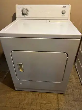 Refurbished gas dryer installed