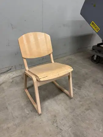 Wood 2-Position Chair
