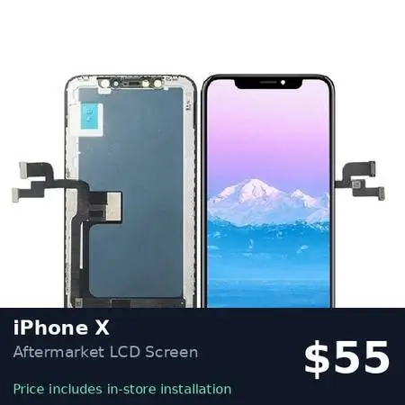 iPhone X – Aftermarket LCD Screen Replacement