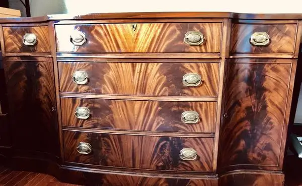 Louis XV style pieces - Demilune Drexel Travis Court Collection