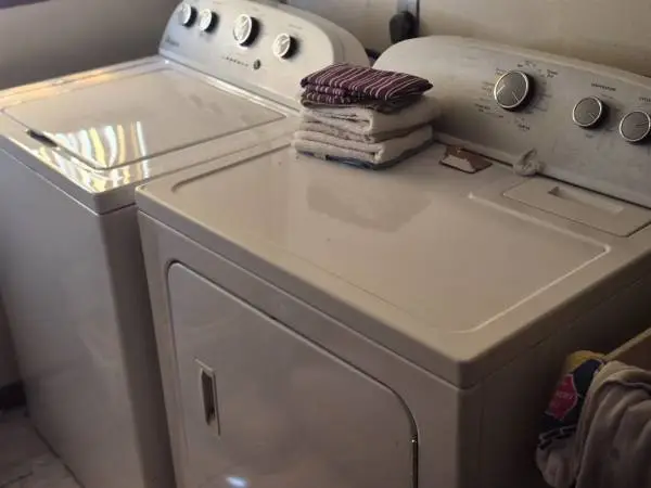 Whirlpool washer and dryer