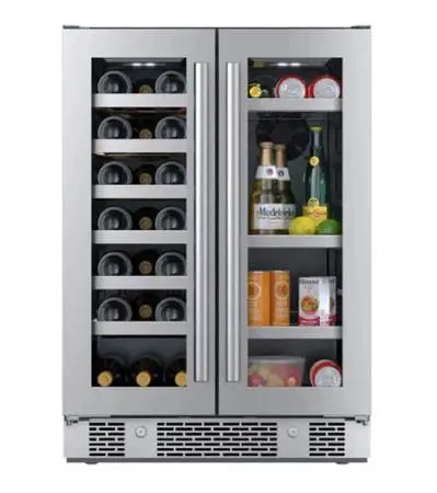 *Open Box* Avallon 24” Stainless Steel Dual Zone Beverage Center