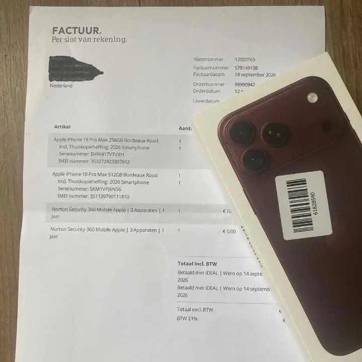 IPhone 18 pro max