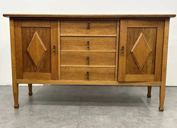 Mid Century Buffet Cabinet Sideboard Credenza Made in Denmark