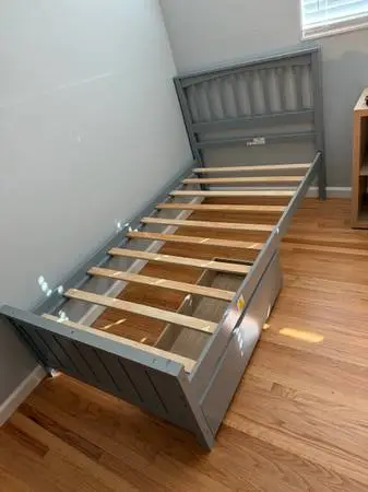 Twin bed frame