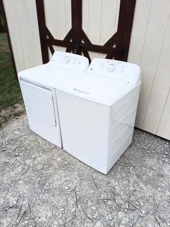 Ge Washer And Dryer Set , Super Capacity,