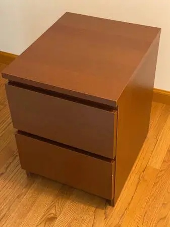 IKEA 2-drawer nightstand
