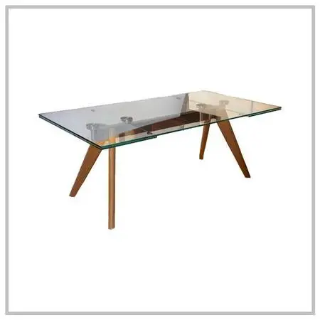 Boconcept Monza Extendable Glass Dining Table