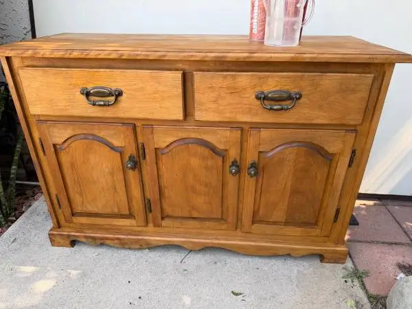 Sideboard Credenza Storage Buffet Farm House Style Solid Wood 50 “ wid