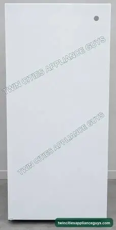 GE 21.3 Cu Ft Garage-Ready Upright Freezer, Frost-Free — White — $450