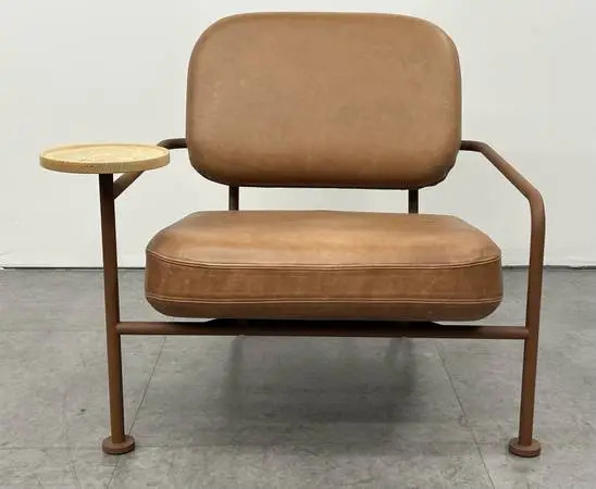 Modern Lounge Chair AHUS Armchair by OutofStock Studio for Bla Station