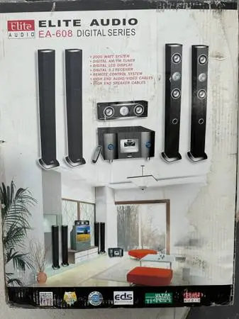 Systema de audio nuevo en caja antiguo