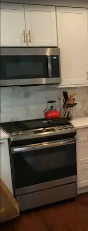 GE 30 Slide-In Front Control Gas Range — Stainless — 4 Years Old