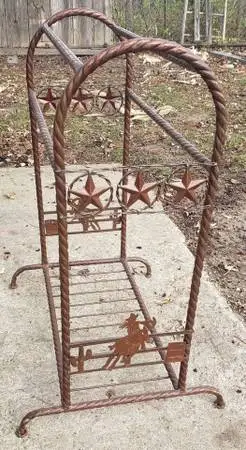 Antique Victorian Mahogany Etagere / Curio Shelves With Beveled Mirror