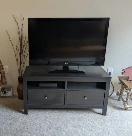 LG TV and TV Stand