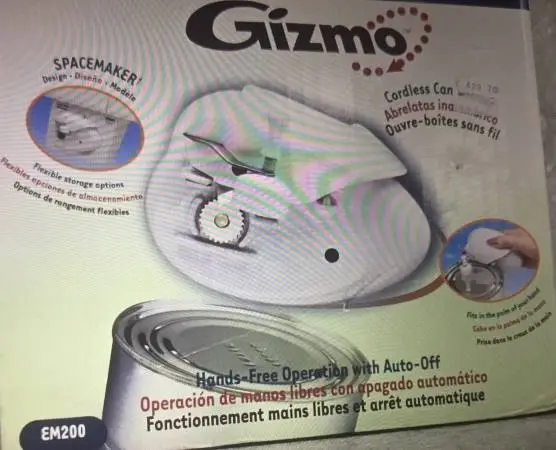 ❌ $20 BLACK&DECKER “GIZMO” CORDLESS CAN OPENER