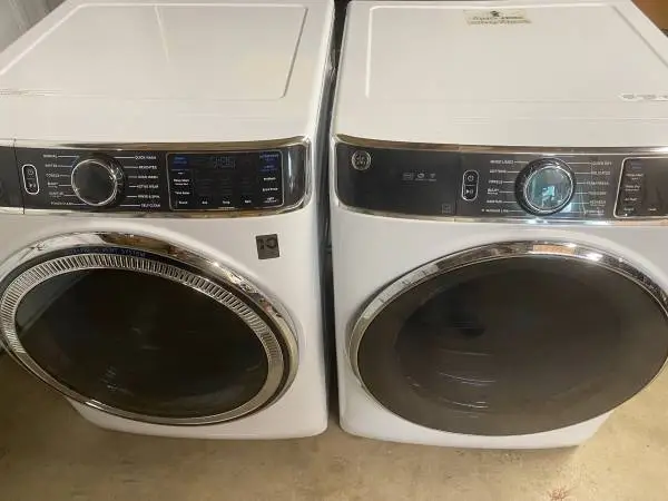 Ge washer and dryer delivered