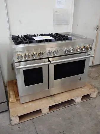 2024 Like New Jenn Air 48 Dual Fuel Stove-Warranty Included