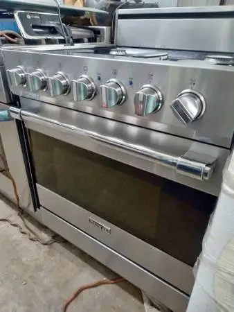 30 viking stainless Range stove, d3