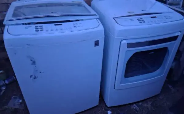 Washer and dryer