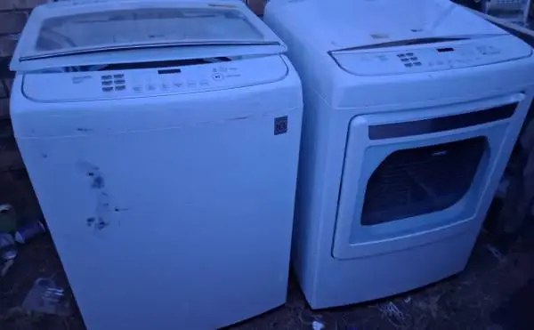 Washer and dryer
