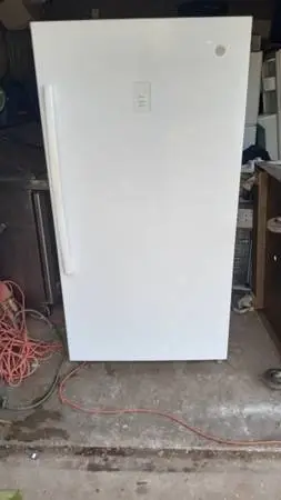 GE 17 cubic foot frost-free freezer