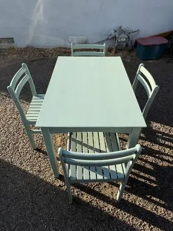 Dining table with 4 chairs #1996