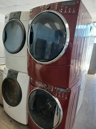Kenmore Red Front Load Washer/Electric Dryer Set