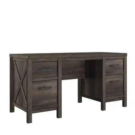 Modern Farmhouse Double Pedestal Desk