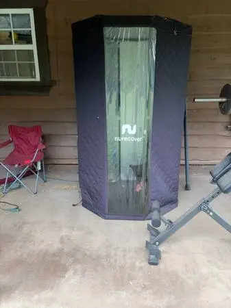 Sauna and cold plunge