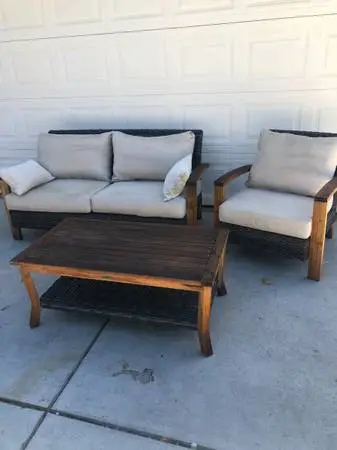 3 pc. Outdoor patio furniture set