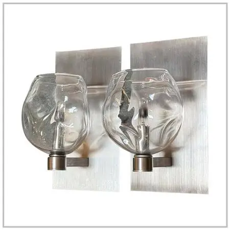 John Pomp Studios Infinity Sconces, Pair