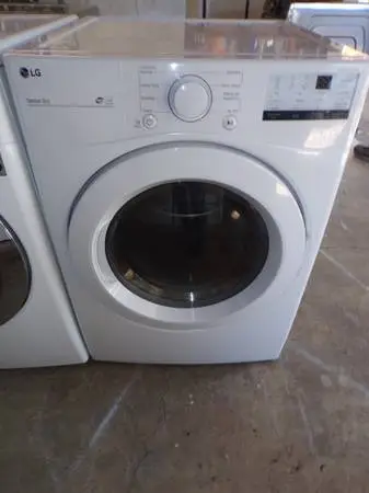 single 2020 LG Dryer