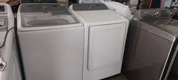 Samsung Top Load Washer And Gas Dryer