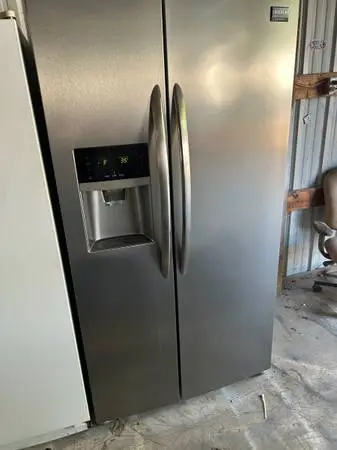 Like new Frigidaire stainless steel