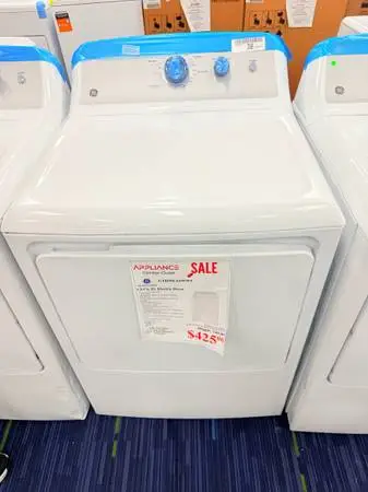 Open Box GE 7.2 Cu.ft Electric Dryer With Warranty