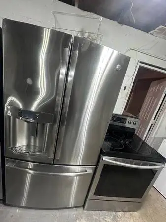 Refrigerator and stove
