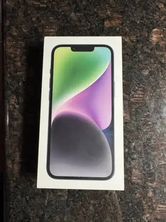 Iphone 14 256 GB midnight factory sealed