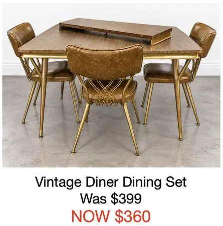 Dinette Set, and other great vintage furniture on SALE!!!!
