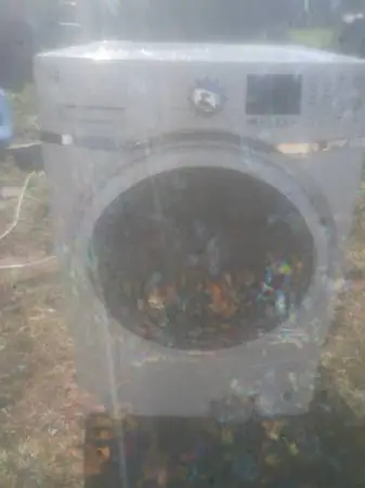 GE washer steam with balance control King capacity