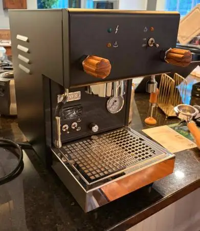 Profitec Pro 300 Espresso Machine (Matte Black with Olive Wood Upgrade