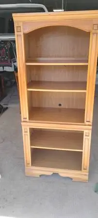 Pine bookcase