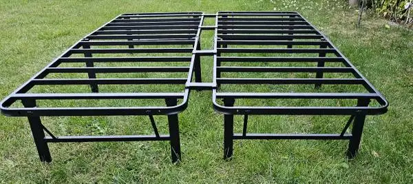 NEW Blackstone Heavy Duty Smart Base Queen 14Metal Platform Bed Frame