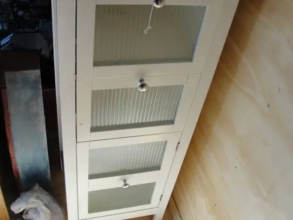 White multi - Tier Storage Cabinet